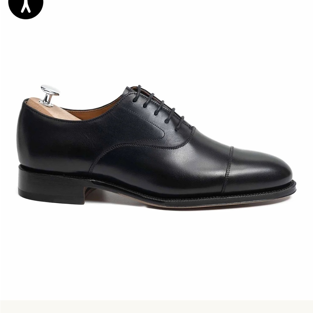 Meermin Black Calf E Oxfords, size 10.5 US